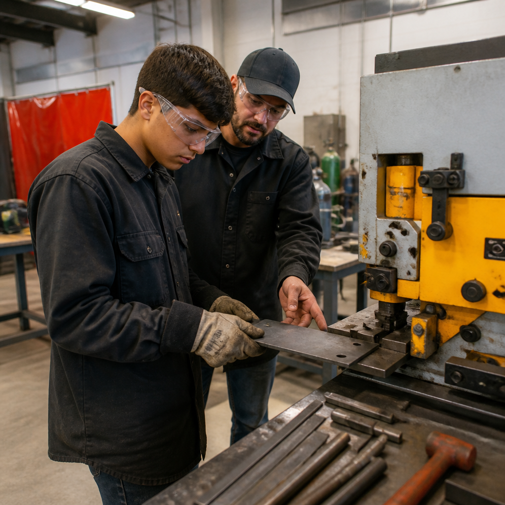 AI-generated image for Plainview ISD Grant Will Expand Student Paths in Mechanics and Welding