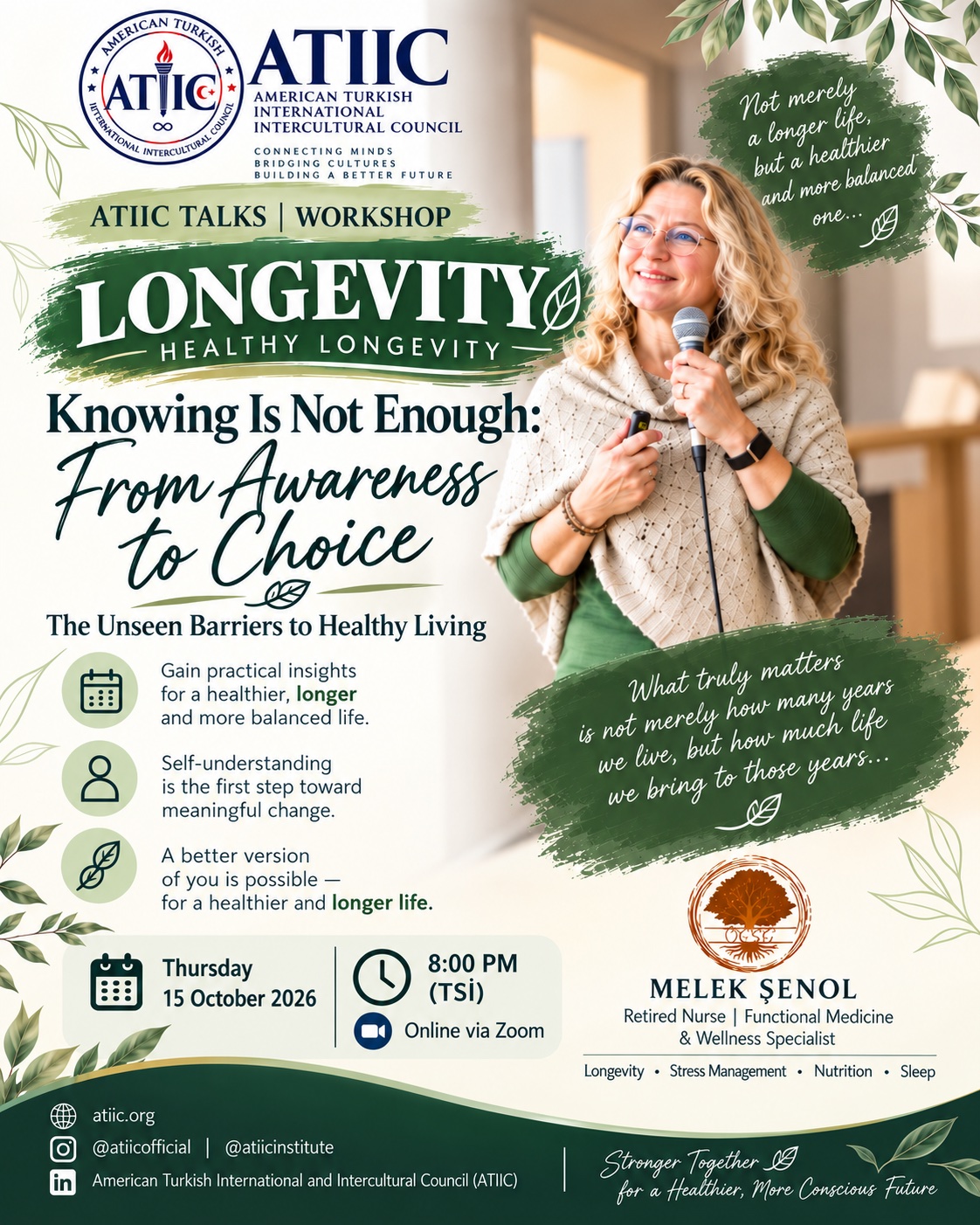 Knowing Is Not Enough - From Awareness to Choice