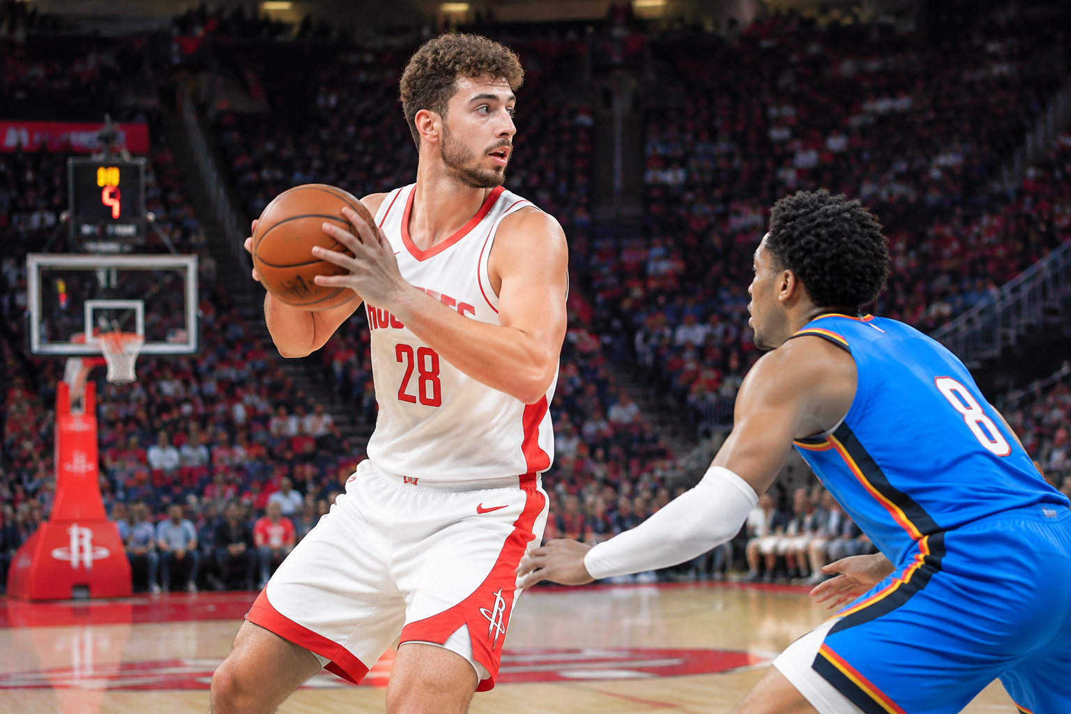 Featured image for Alperen Şengün Delivers All-Around Finale as Rockets Beat Thunder 116-89